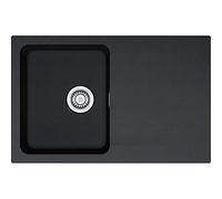 Franke OID 611-18 Orion 611-78 Tectonite 114.0286.447 Onyx - Fregadero empotrable, color cromo