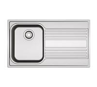 FRANKE RPX61186DX FREGADERO 86 CM 1 TINA ESCURRIDOR DERECHA RÁPIDO INOX SATINADO