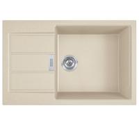 Franke Sirius fregadero tectonite 78x50 cm beige 143.0676.418