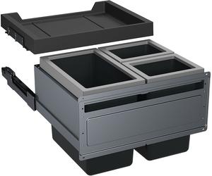 Franke Sorter FX contenedor de residuos 48 l negro-gris 121.0557.763