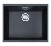 Franke Tectonite Sirius 110-50 125.0331.034 Onyx - Fregadero empotrable, cromado