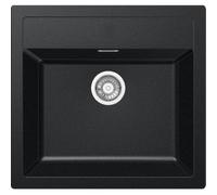 Franke Sirius fregadero tectonite 56x53 cm gris/grafito/ónix 114.0205.049
