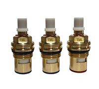 Franke Triflow Moderne FR9145 FR9146 - Juego de 3 válvulas de grifo (caliente/frío/filtro))