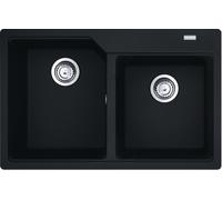 Franke Urban fregadero de granito 78x50 cm negro 114.0686.761