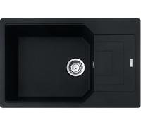 Franke Urban fregadero de granito 78x50 cm negro 114.0687.282