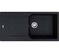 Franke Urban UBG 611-100 114.0682.527 - Fregadero de granito, negro mate