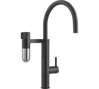 Franke Vital grifo de cocina de pie acero inoxidable-negro 120.0621.312