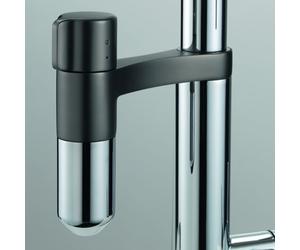 Franke Vital Standalone Caño Fijo Cromo / Gun Metal Obenbedienung