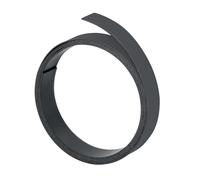 FRANKEN Cinta magnética, 100 cm x 15 mm, se puede cortar, color negro, M803 10