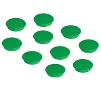 Franken HM20 02 - Imán (300 g, 24 mm), color verde, 10 piezas