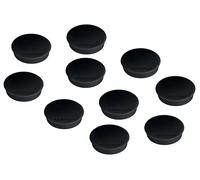 Franken HMS36 10 - Imán (38 mm, capacidad para 2500 g), color Negro, paquete de 10
