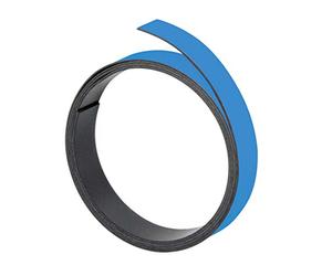 Franken M805 18 - Cinta magnética, 100 cm x 20 mm, grosor: 1 mm, color azul