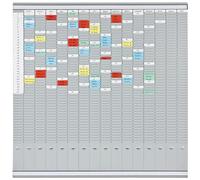 Franken PV-SET5 T - Planificador de oficina, Planning Semanal Escritorio (100,8 x 100,8 cm, 50 unidades)