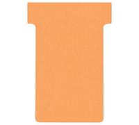 Franken TK105 T-Karten, Tamaño Módulo 1 Card Holder, 27 mm, Caja de 100, naranja