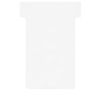 Franken TK209 - Tarjetas en T (tamaño 2, 84 x 48 mm, paquete de 100 unidades), color beige