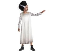 Frankenstein Bride of Frankenstein Kids Fancy Dress, 3-4, 5-6 & 7-8 Years | Officially Licensed by Disguise, Girls Complete Frankenstein Costume, Ideal for Halloween & Carnival