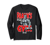 Frankenstein Gym Divertido Culturismo Fitness Entrenamiento Manga Larga