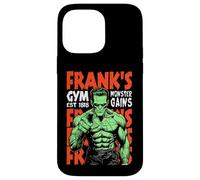 Frankenstein Gym El Monstruo de Frank GANA Halloween Vintage Carcasa para iPhone 14 Pro MAX