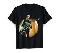 Frankenstein Halloween Shirts & Gifts Camiseta de Rock Unisex Adulto Pequeño Negra Manga Corta Classic Cuello Redondo Solido