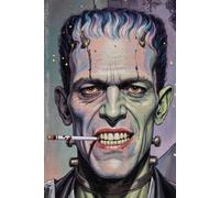 Frankenstein Inspired Writing Notebook - 6×9 in: 200-Page Blank Journal in Gothic Horror Style - Perfect for Sketching, Writing & Gift