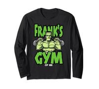Frankenstein Kettlebell Fitness Gym, Entrenamiento para Halloween Manga Larga