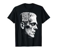 Frankenstein Mary Shelley Cita Amor Miedo Halloween Monster Camiseta