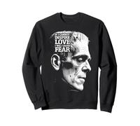 Frankenstein Mary Shelley Cita Amor Miedo Halloween Monster Sudadera