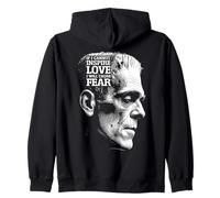 Frankenstein Mary Shelley Cita Amor Miedo Halloween Monster Sudadera con Capucha