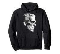 Frankenstein Mary Shelley Cita Amor Miedo Halloween Monster Sudadera con Capucha