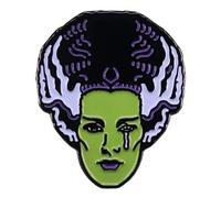 Frankenstein Monster Bride Classic Horror Doctor Halloween Movie - Pin esmaltado de 1.2 pulgadas, 1.2 inches, Esmalte, Esmalte