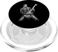 Frankenstein Tocando Guitarrista Música Rock PopSockets PopGrip para MagSafe