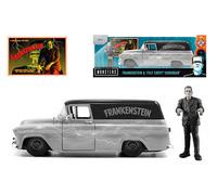 Frankenstein Universal Monster 1957 Chevy Suburban Modelo 1:24 Con Personaje
