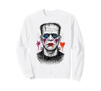 Frankenstein's Monster, Funny Halloween, Horror Graffiti Sudadera