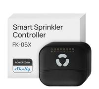 FRANKEVER Sprinkler Controller FK-06X - Controlador de riego inteligente para jardín, Wi-Fi, 6 Zonas de riego, Salidas de 24 VAC, Temporizador de riego automático, Accesso por Shelly Smart Control app