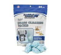 Frankford Arsenal InstaClean Brass Cleaning Packs with 24 Count and Resealable Bag for Convenient Reloading Transport and Storage, Compatiable with Rotary Tumbler