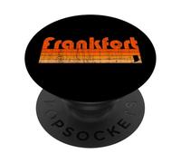 Frankfort, Indiana, estilo retro de los años 80 PopSockets PopGrip Adhesivo
