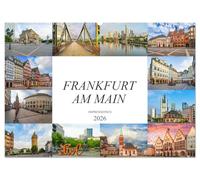 Frankfurt am Main Impressionen (Wandkalender 2026 DIN A2 quer), CALVENDO Monatskalender: Einmalig wunderschöne Bilder der Stadt Frankfurt am Main
