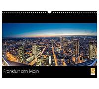 Frankfurt am Main (Wandkalender 2026 DIN A3 quer), CALVENDO Monatskalender: Atemberaubende Bilder, die Frankfurt aus verschiedenen Blickwinkeln beleuchten.