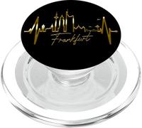Frankfurt Skyline Heartbeat Alemán I Love Frankfurt Am Main PopSockets PopGrip para MagSafe