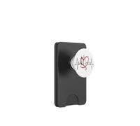 Frankfurt Skyline Heartbeat Alemán I Love Frankfurt Am Main PopSockets PopWallet para MagSafe