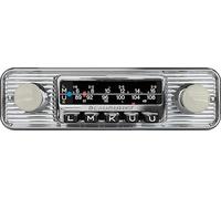 Frankfurt Stereo Classic - Autoradio Retro de los 70 con Pantalla a Color, Dab+, Bluetooth y USB
