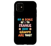 Frankie Cute Retro Girls Groovy Frankie Personalized Name Carcasa para iPhone 11