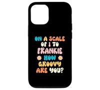Frankie Cute Retro Girls Groovy Frankie Personalized Name Carcasa para iPhone 12/12 Pro