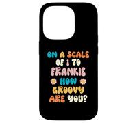 Frankie Cute Retro Girls Groovy Frankie Personalized Name Carcasa para iPhone 14 Pro