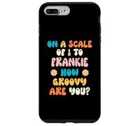 Frankie Cute Retro Girls Groovy Frankie Personalized Name Carcasa para iPhone 7 Plus/8 Plus