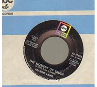 FRANKIE LAINE - FRANKIE LAINE - MOMENT OF TRUTH - 7 inch vinyl / 45