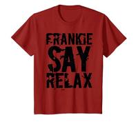 Frankie Say Relax Camiseta Bold Font Shirt Camiseta