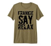 Frankie Say Relax Camiseta Bold Font Shirt Camiseta Premium