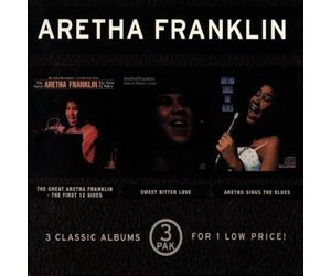 Franklin, Aretha - 3 Pak: Great Aretha / Sweet Bitter / Sings Blues