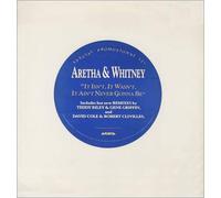 Franklin, Aretha It Isn't It Wasn't It Ain't Never Gonna Be 7" Arista 112545 EX/EX 1989 picture sleeve, a-side with Whitney Houston